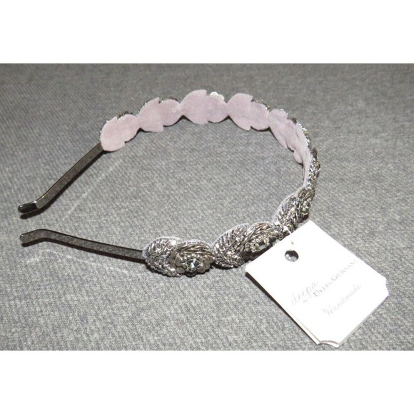 Deepa Gurnani Handmade Embellished Beaded CZ Headband main image 11